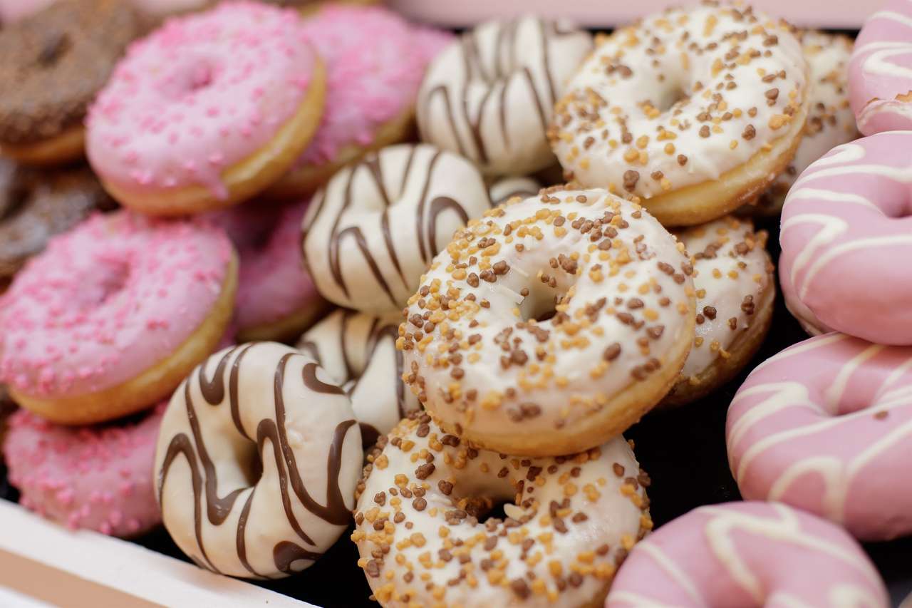 chocolade donuts legpuzzel online