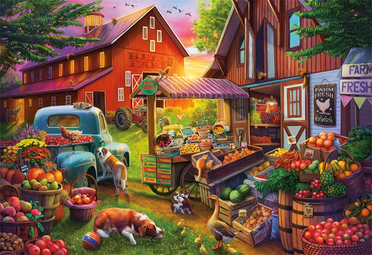 Bell's boerderij legpuzzel online