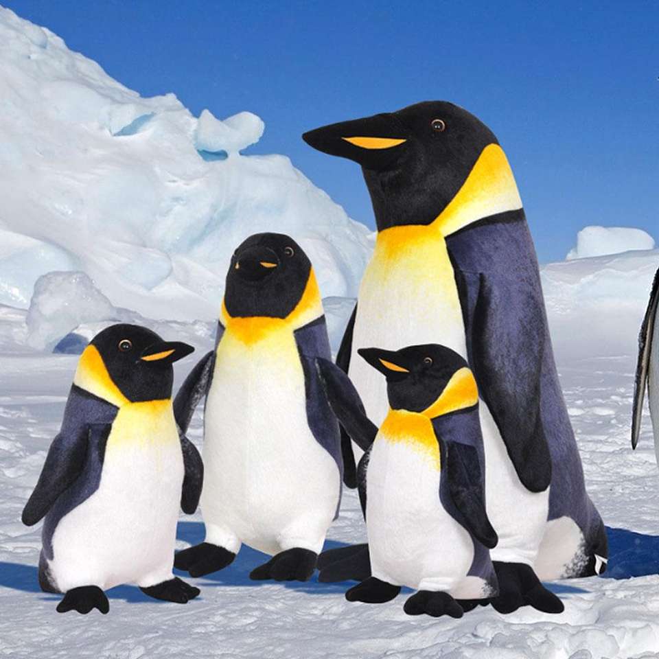Pinguini veseli legpuzzel online