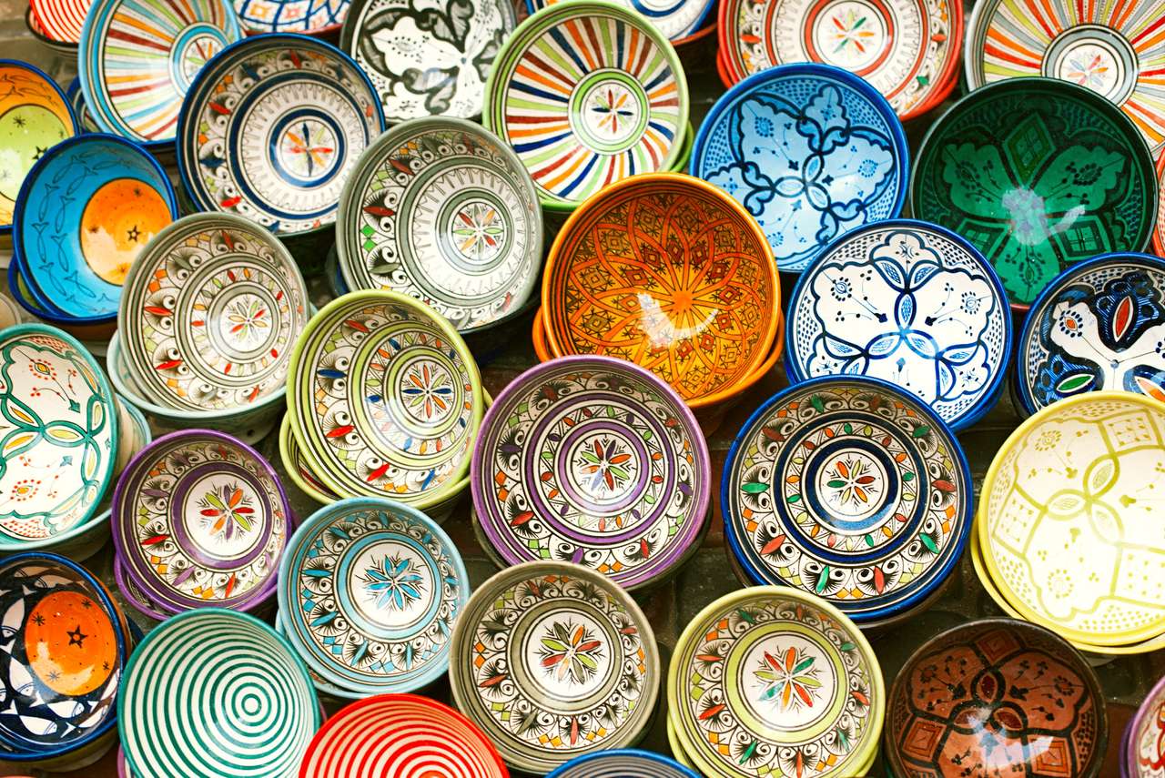artesanía marroquí rompecabezas en línea