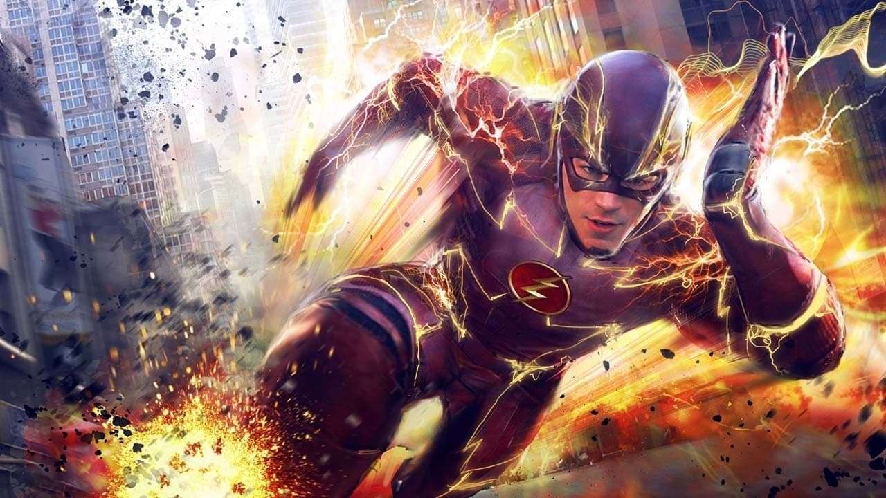 Flash vs. Savitar pussel på nätet