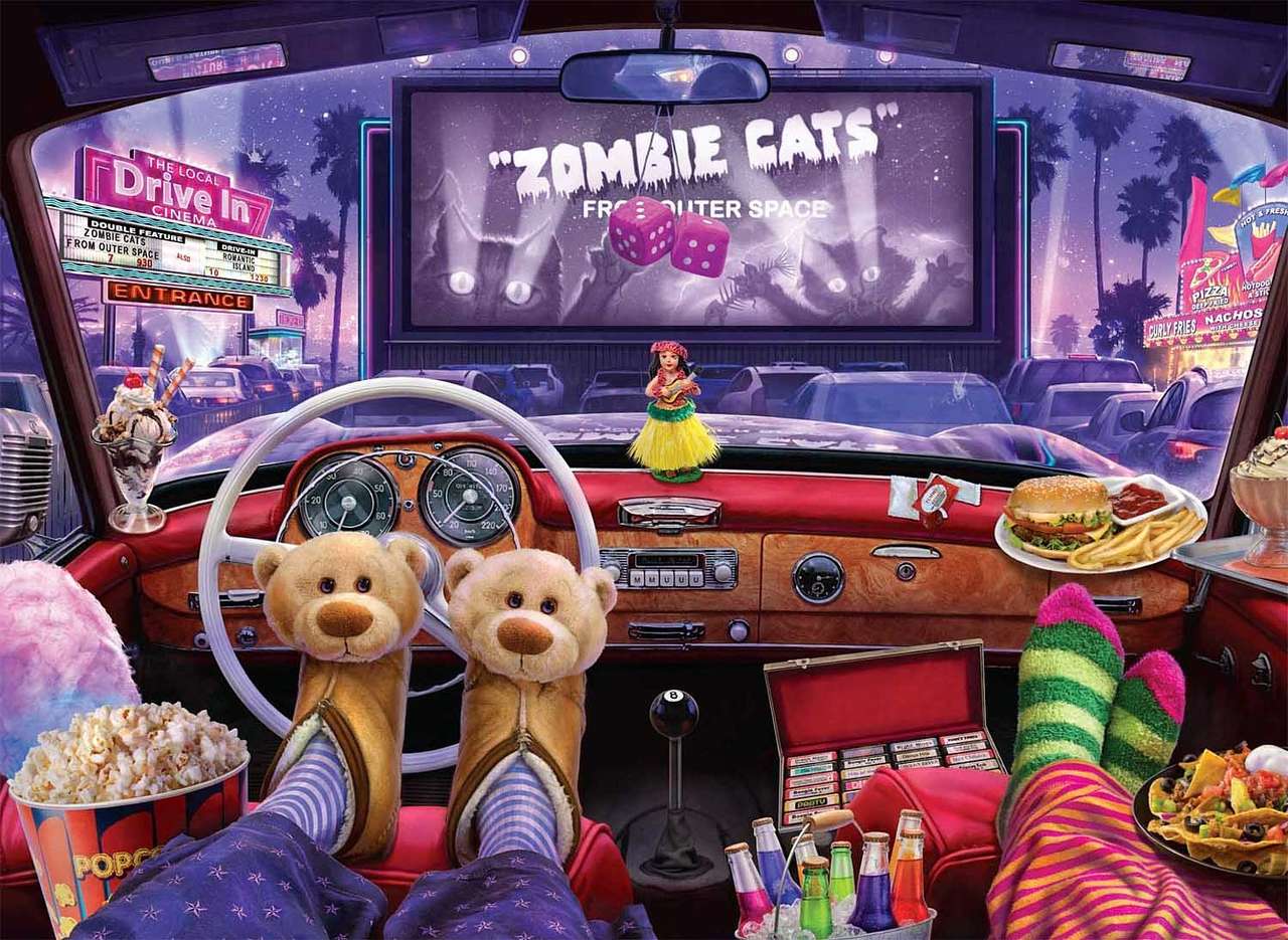 zombie cats jigsaw puzzle online