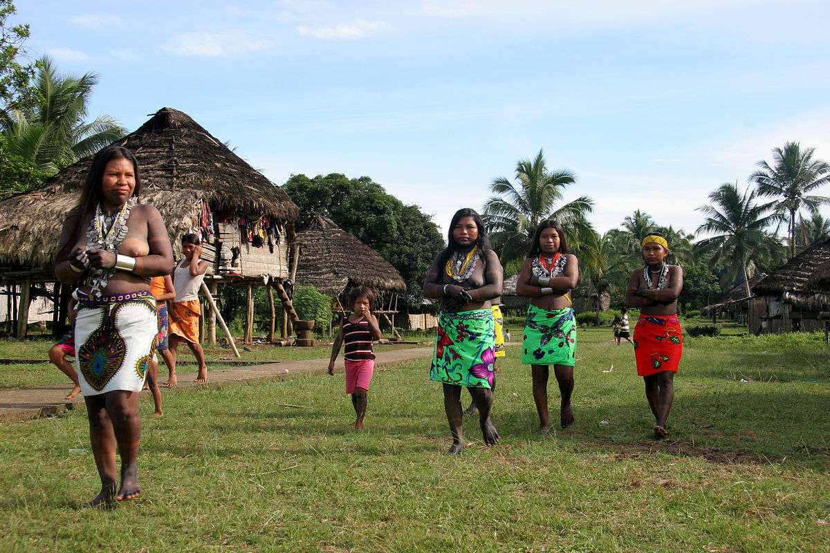 Embera-Kultur Online-Puzzle