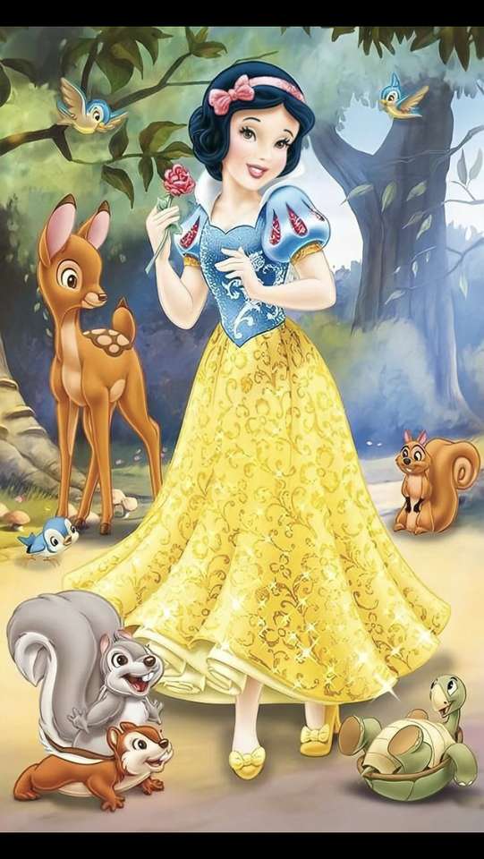 SNOW WHITE jigsaw puzzle online