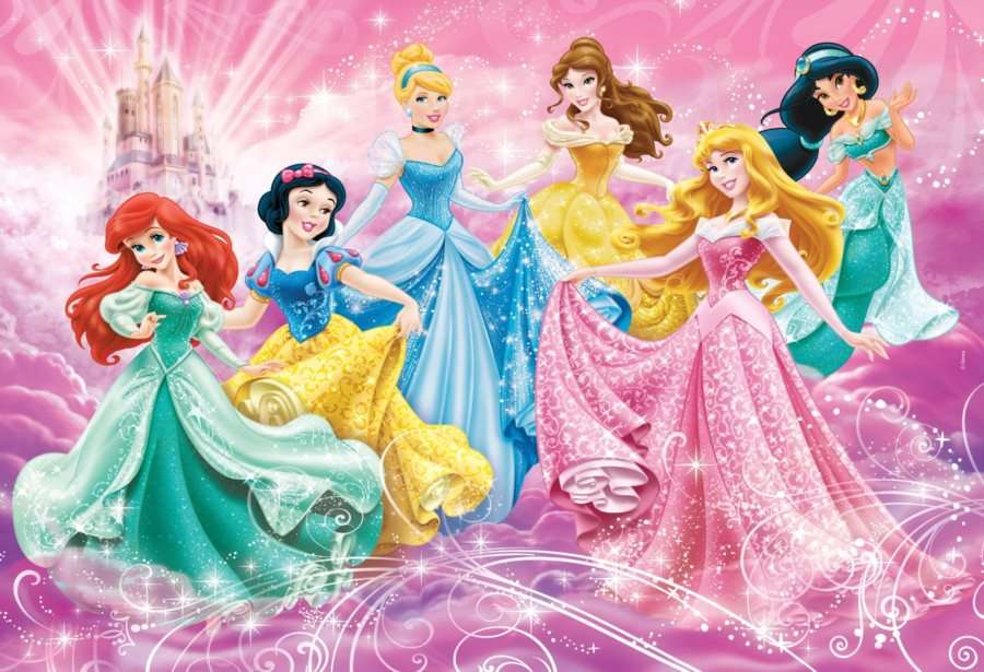 Prințesele Disney puzzle online