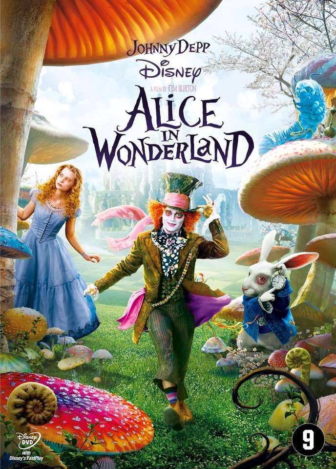 Alice im Wunderland Puzzlespiel online