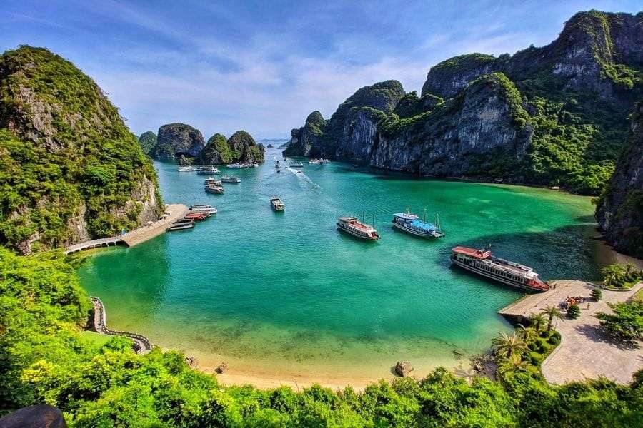 Lan Ha Bay - Vietnam online puzzel