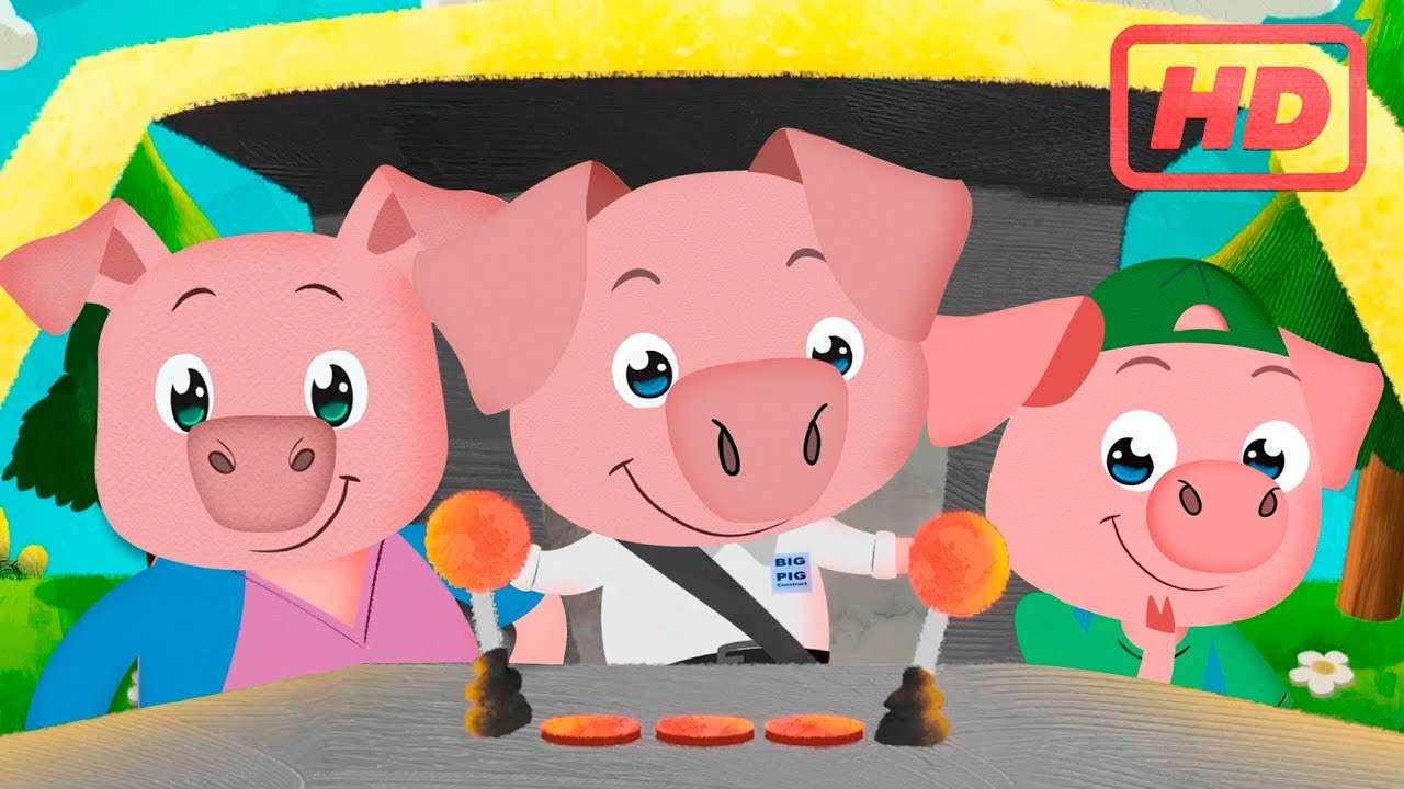 THREE LITTLE PIGS jigsaw puzzle online
