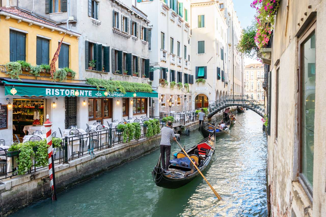 Venedig - Italien pussel på nätet