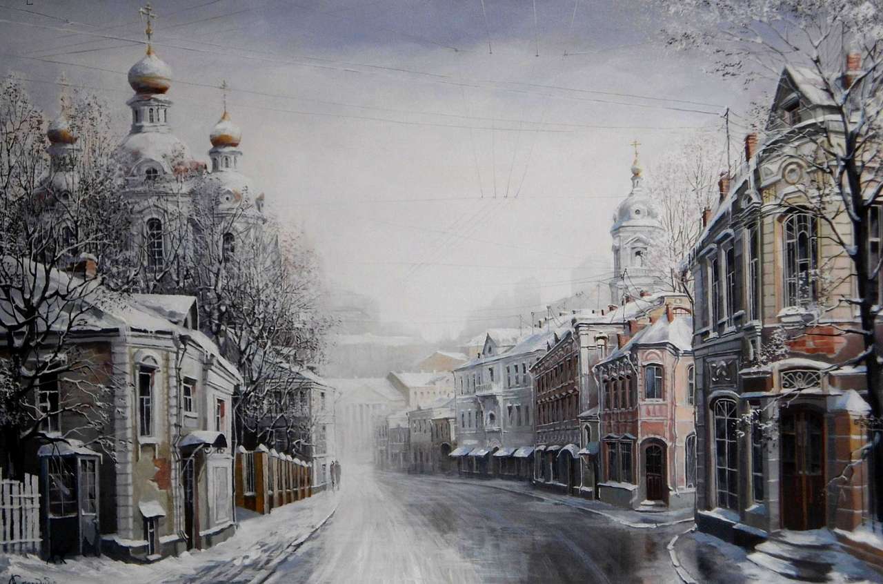 Calle Moscú rompecabezas en línea
