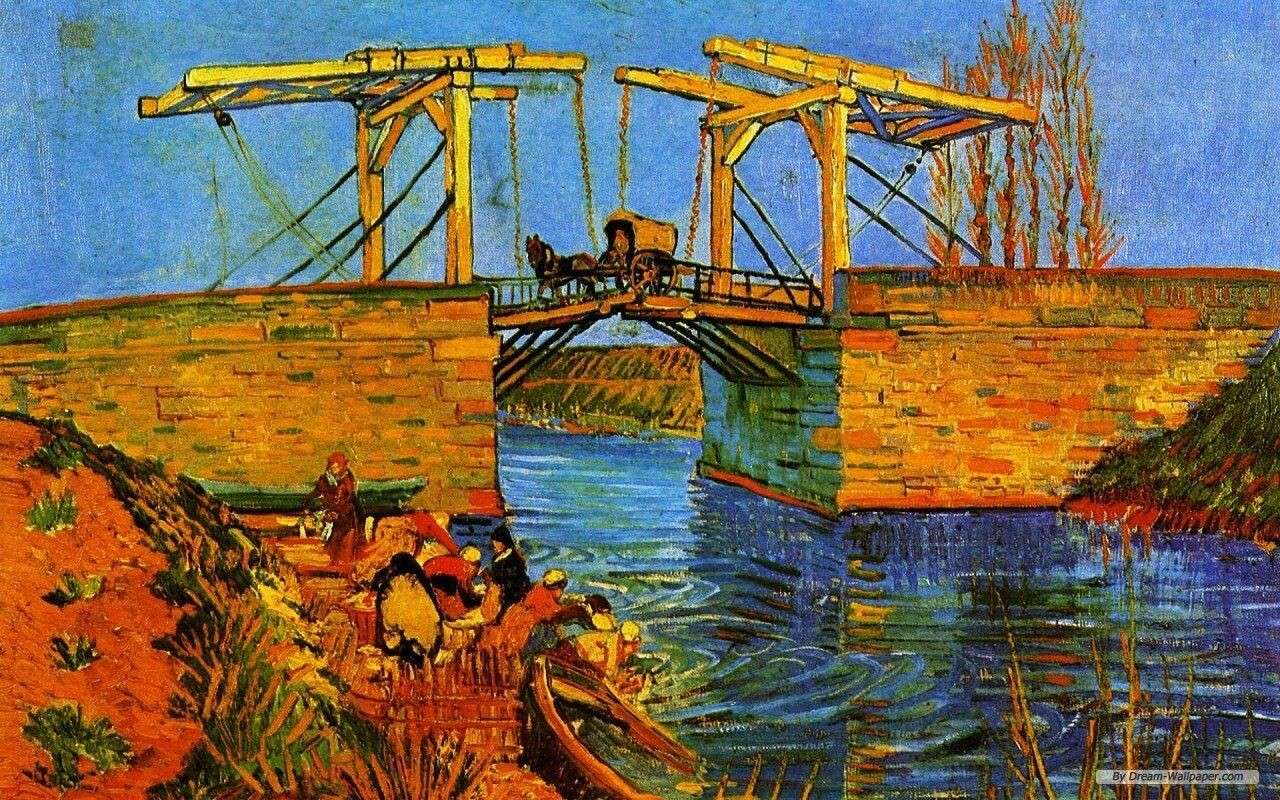 The Langlois Bridge in Arles online puzzle