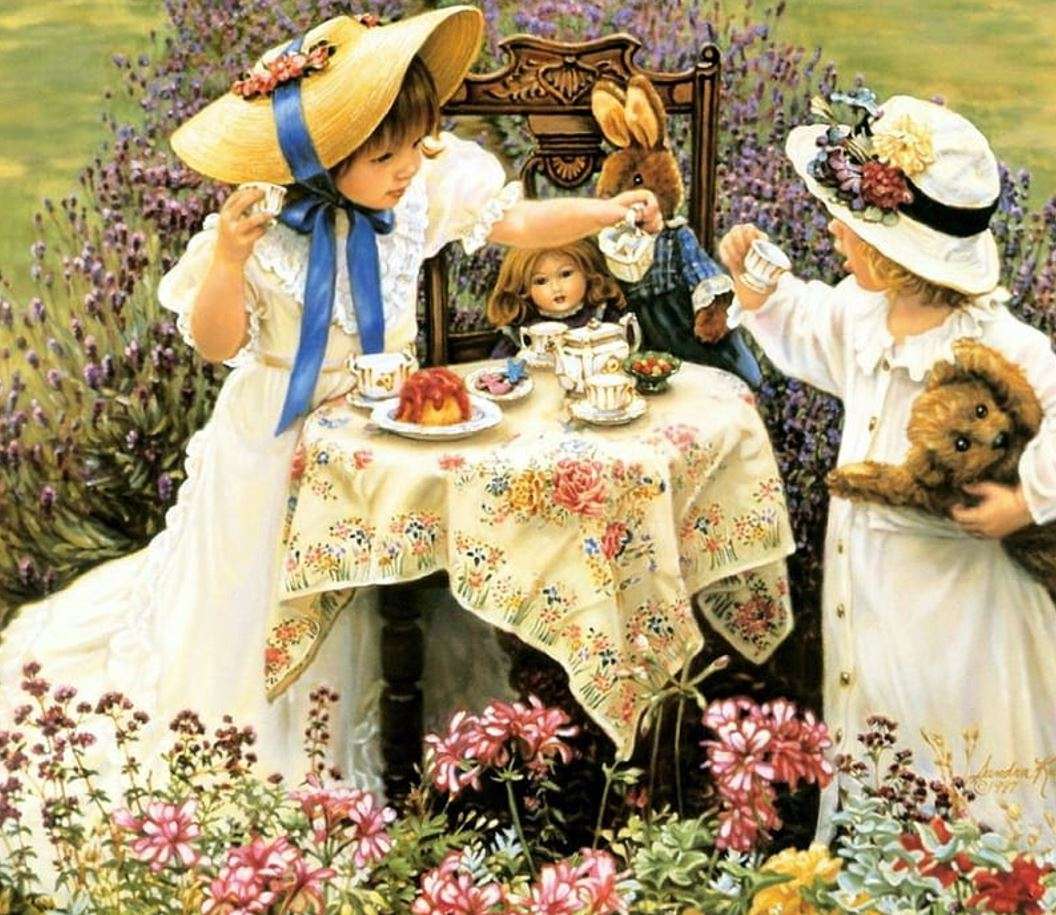 Afternoon tea jigsaw puzzle online