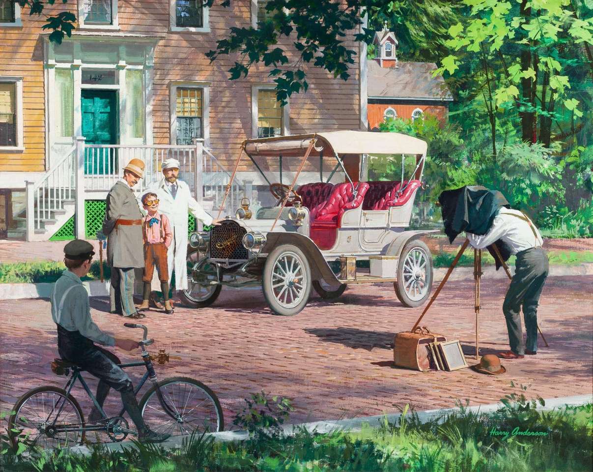 The First Family Car jigsaw puzzle online