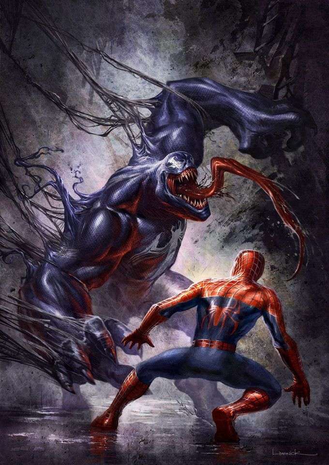 spiderman vs venon rompecabezas en línea