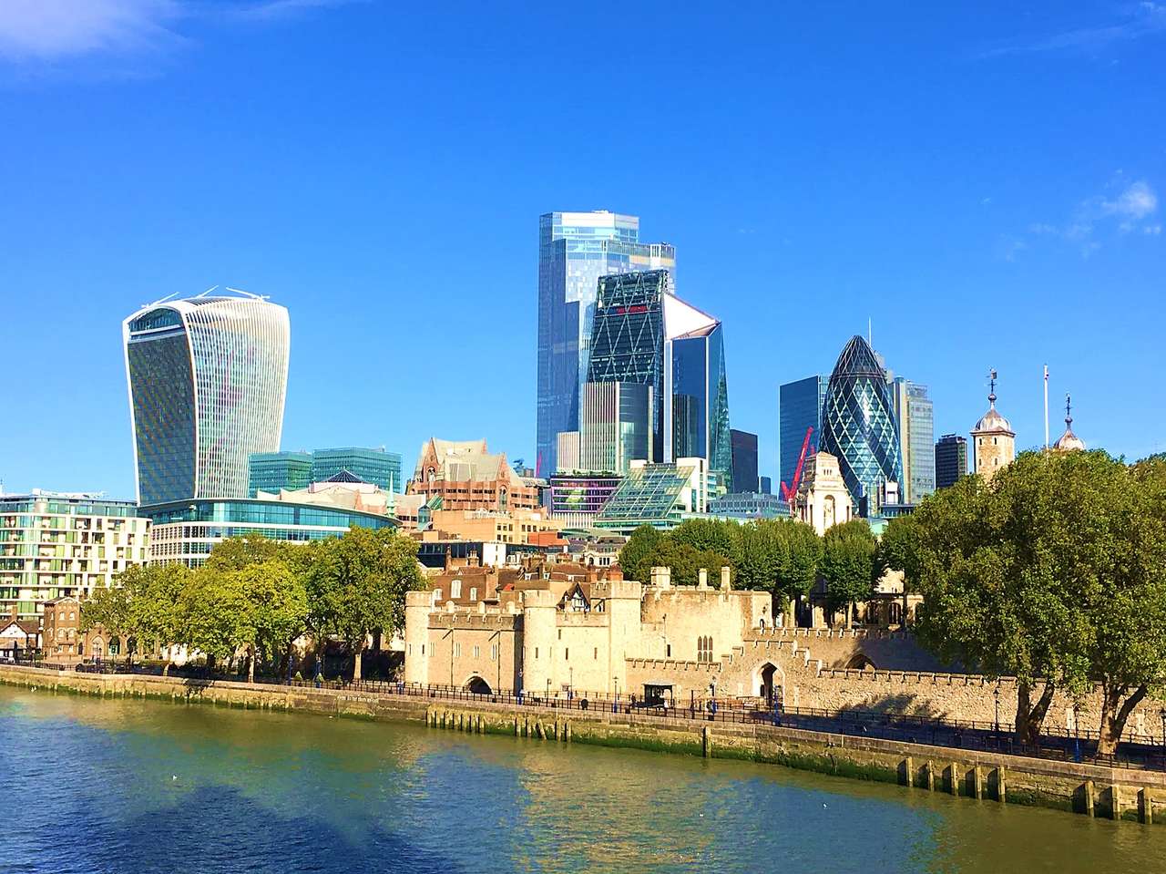 Londoni felhőkarcolók online puzzle