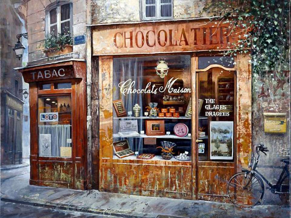 κατάστημα σοκολάτας online παζλ