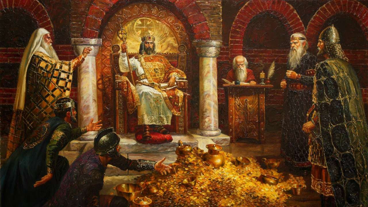 Rei Simeão, o Grande quebra-cabeças online