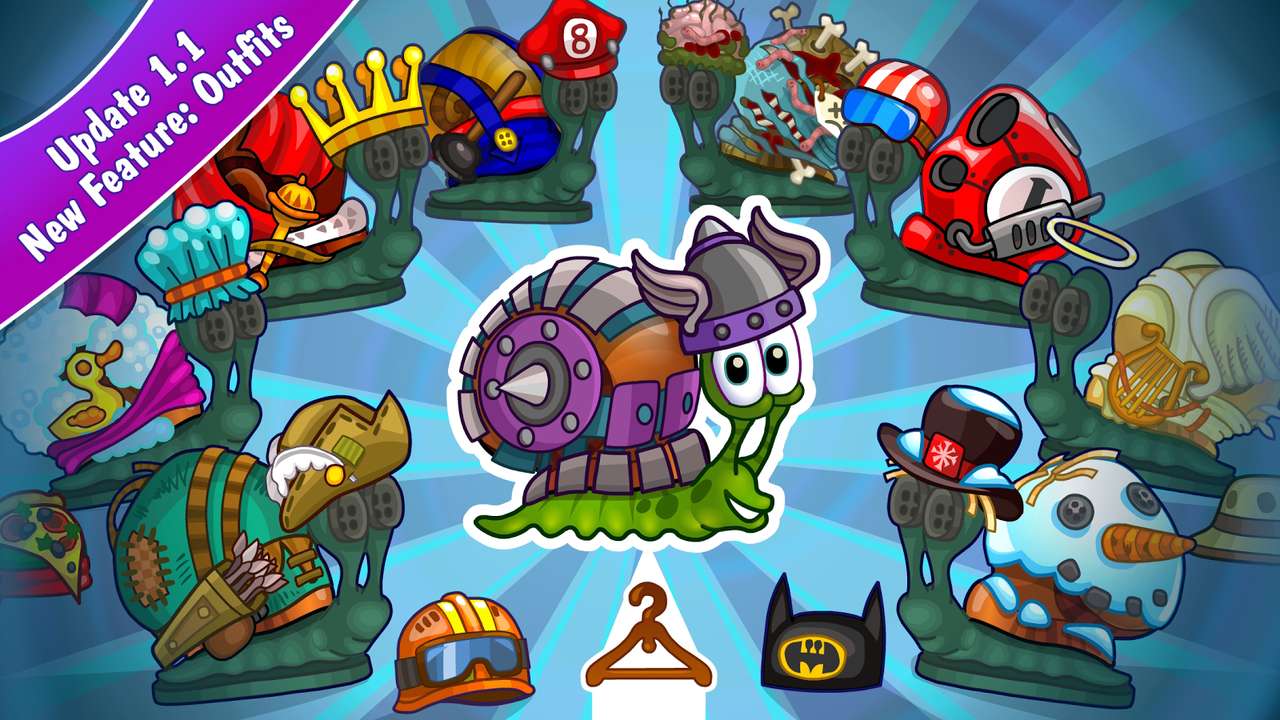 Snail Bob játékok kirakós online