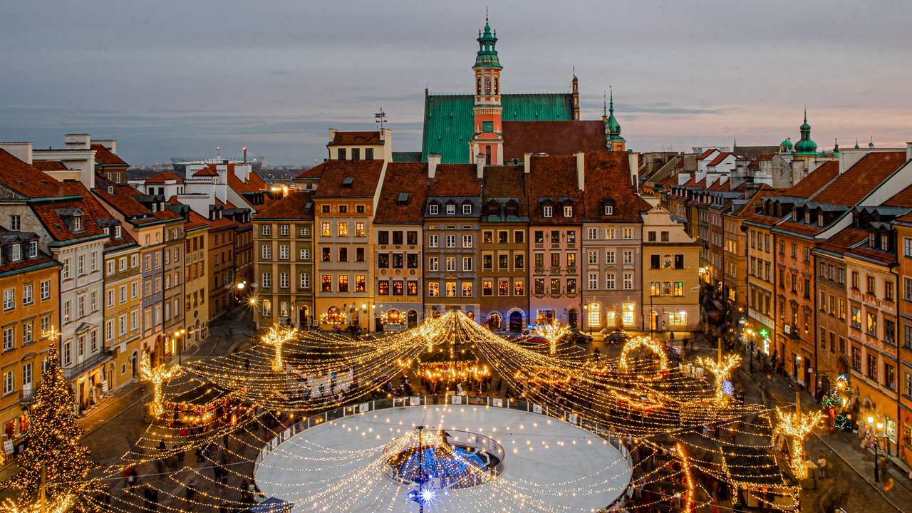 Orașul Vechi din Varșovia puzzle online