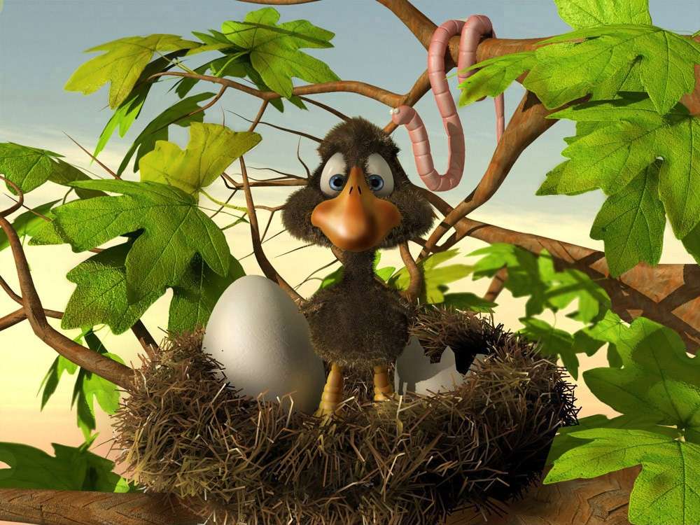 bird in the nest online puzzle