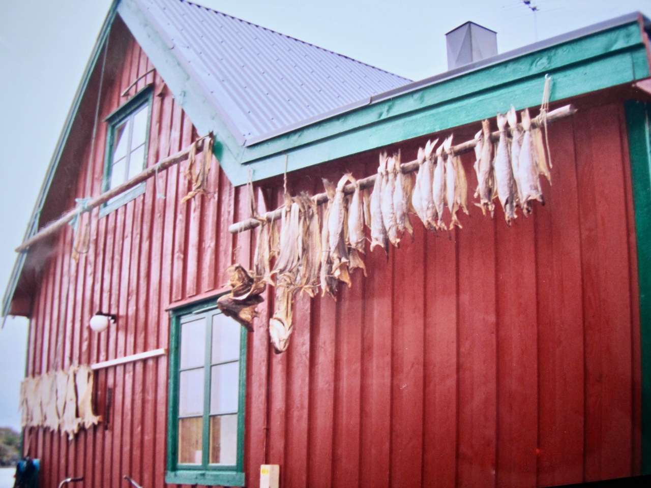 Típica casa en Noruega rompecabezas en línea