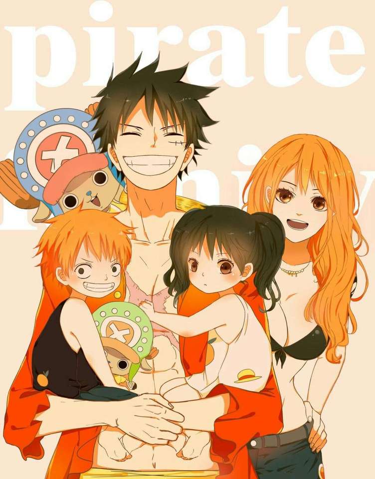 Luffy x Nami One Piece Pussel online