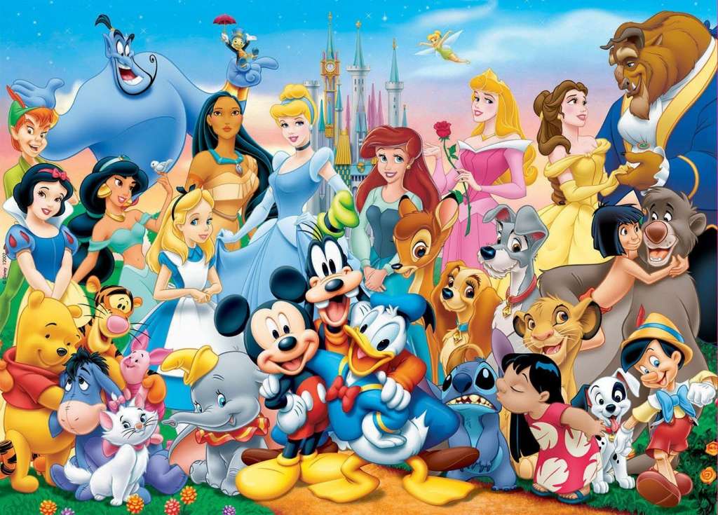 Disney-Zeichentrickfilme Puzzlespiel online