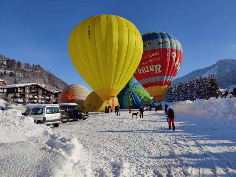 балон с горещ въздух онлайн пъзел