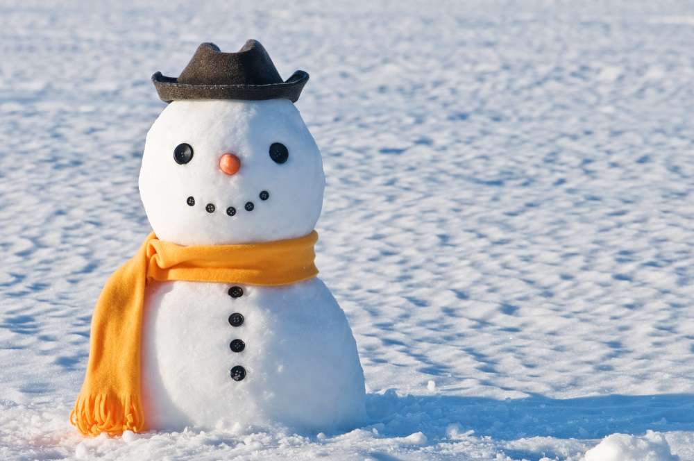 Muñeco de nieve hecho a mano rompecabezas en línea