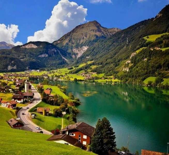 Grindelwald, Schweiz Pussel online