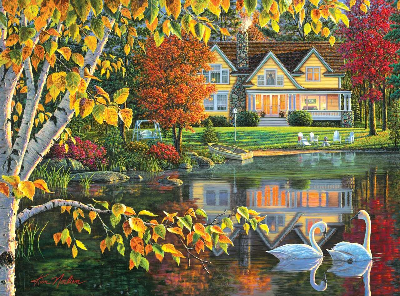 The reflection jigsaw puzzle online