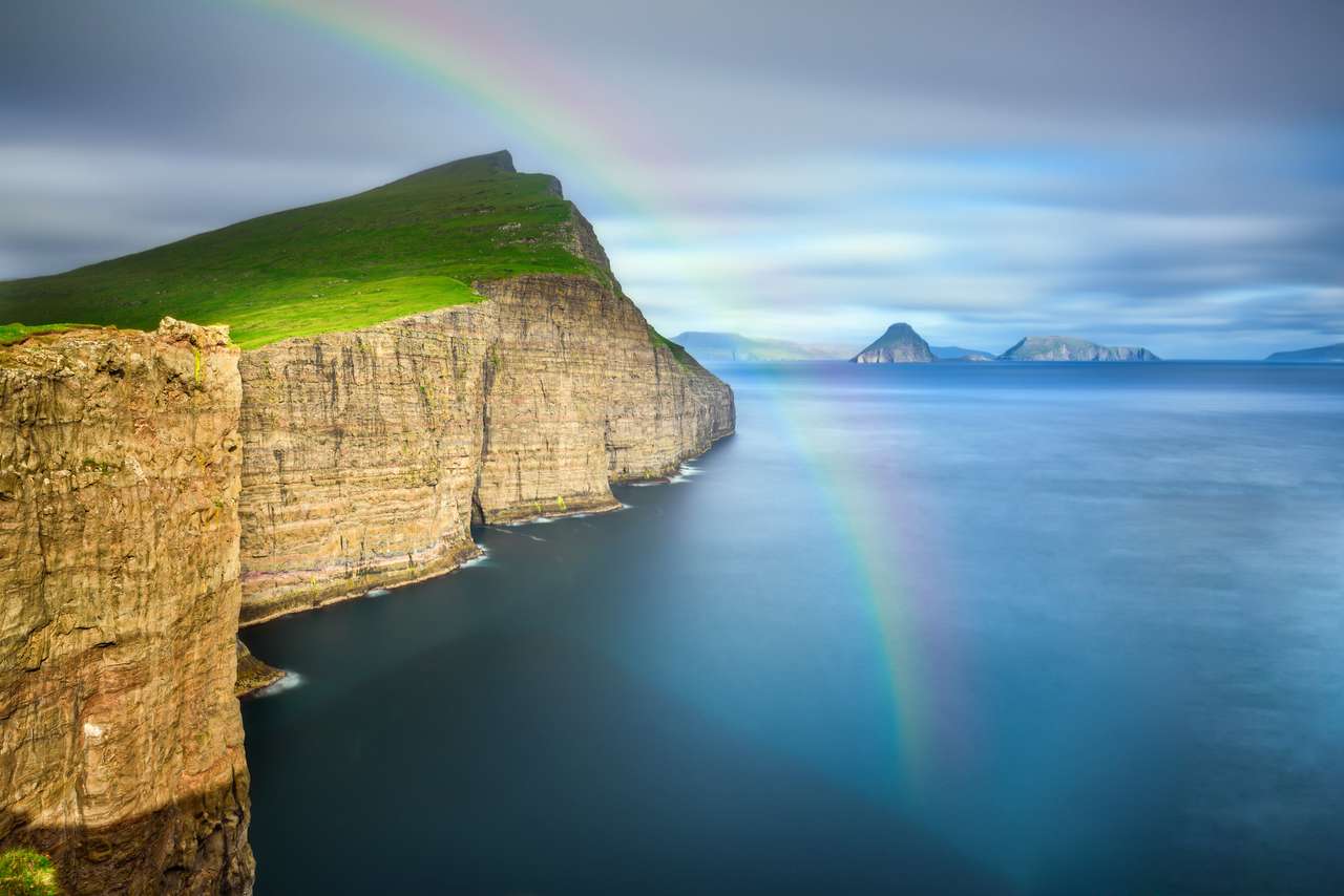 Kliffen van de Faeröer online puzzel