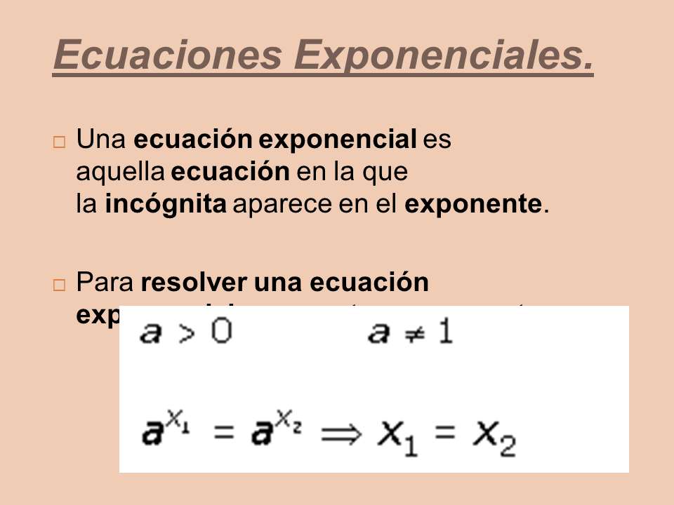 Équation exponentielle puzzle en ligne