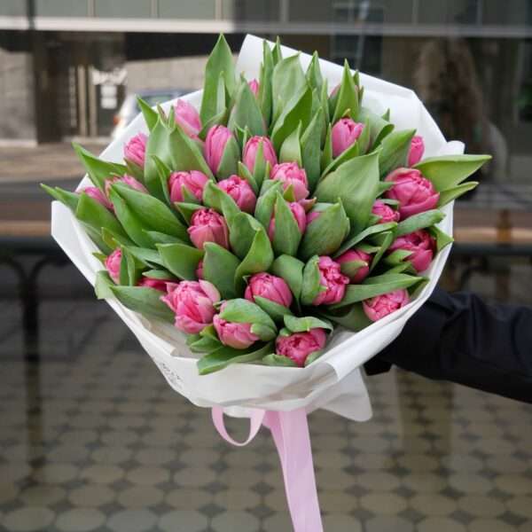 Un grande bouquet di tulipani puzzle online