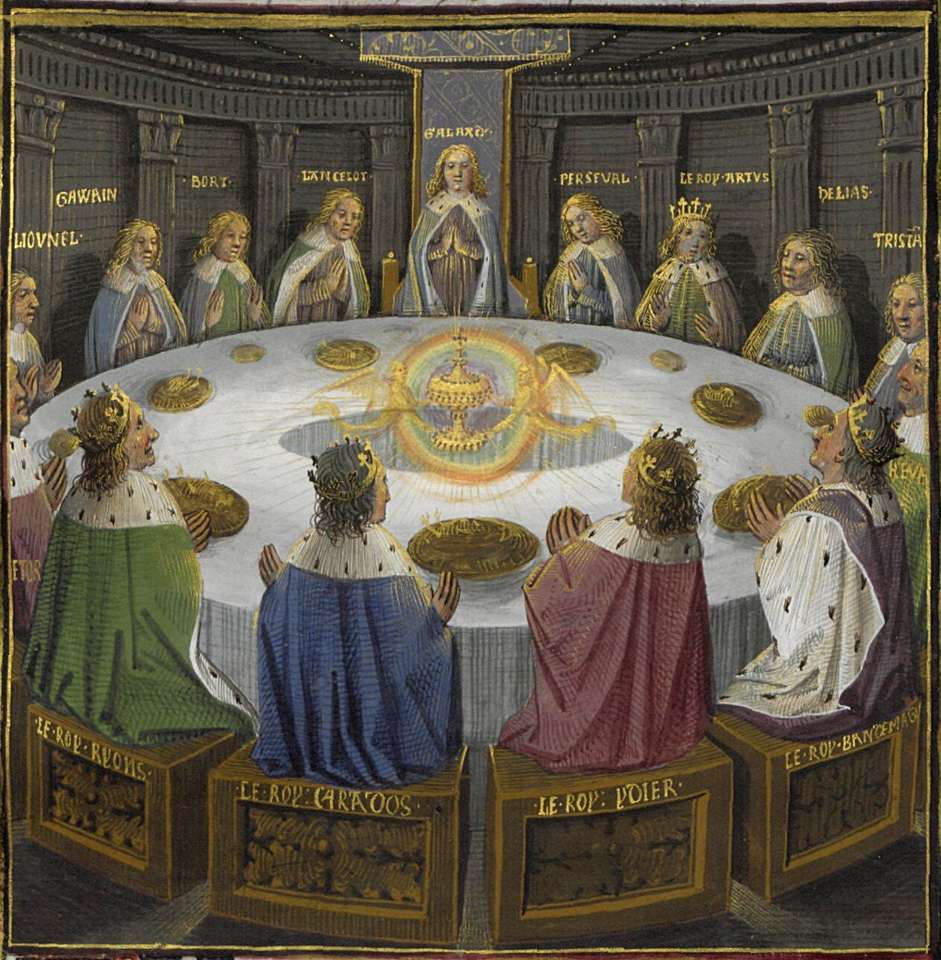 Рицарите на кръглата маса онлайн пъзел