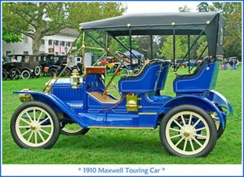 Auto Maxwell Touring Jaar 1910 online puzzel
