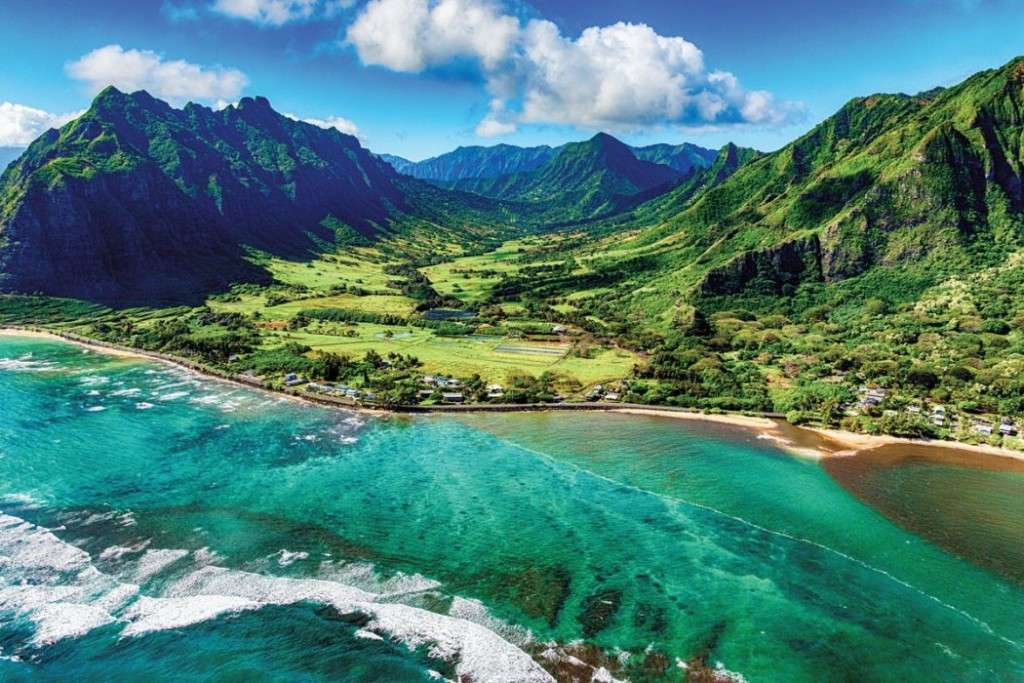 Гаваї - архіпелаг, розташований в Тихому океані пазл онлайн