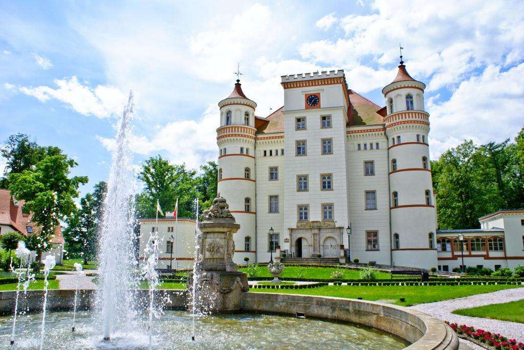 Palast in Wojanów Online-Puzzle