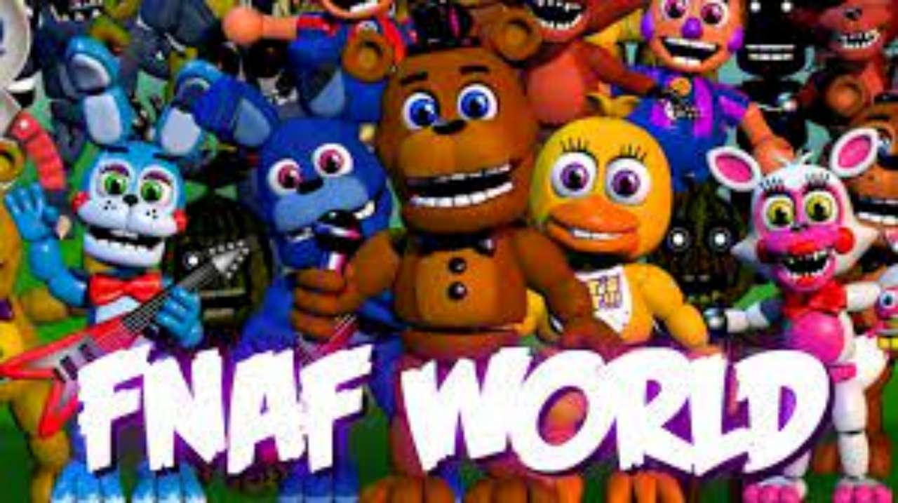 fnaf world puzzle online