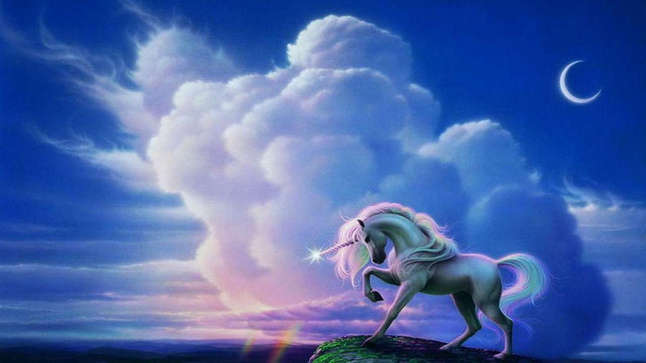 unicorno di notte puzzle online