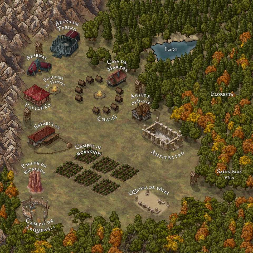 Camp Half-Blood Minecraft Map
