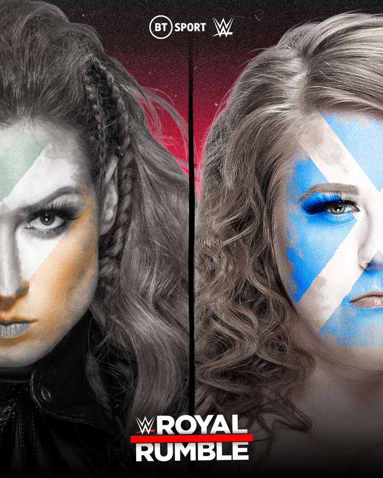 Royal Rumble (2022) Becky Lynch tegen Doudrop. legpuzzel online