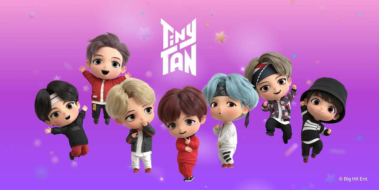 BTS Tinytan онлайн пъзел