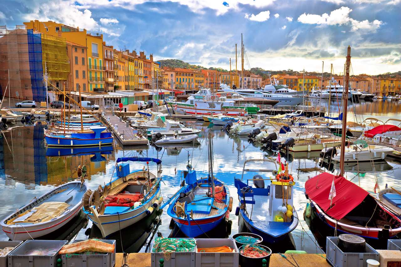 Saint Tropez harbor online puzzle