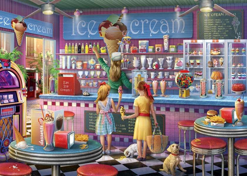 Ice Cream Shop puzzle online