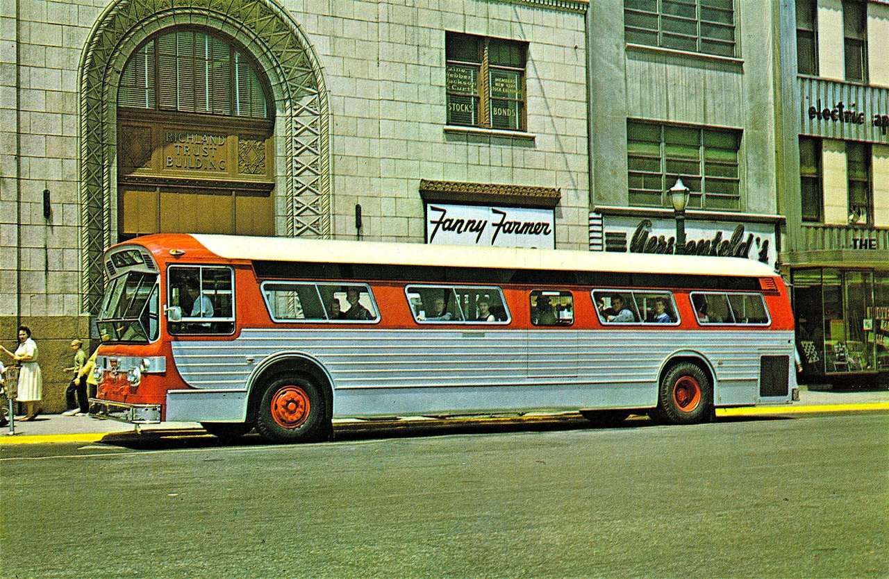1963 Bus de transport en commun flexible puzzle en ligne