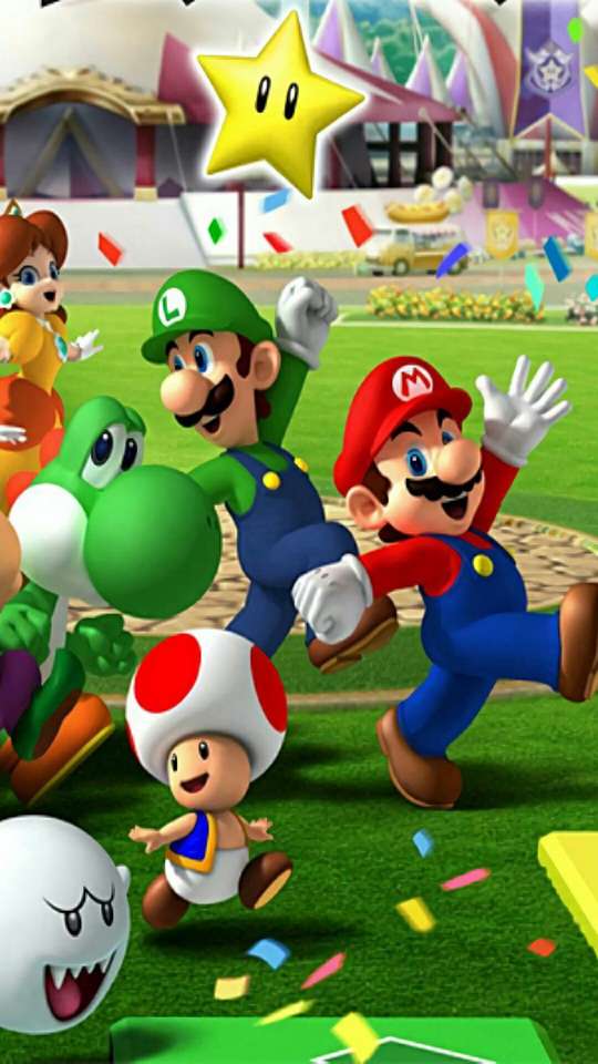super Mario skládačky online