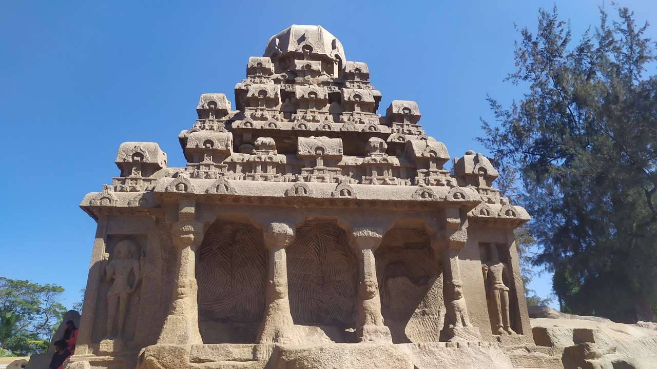 indický chrám online puzzle