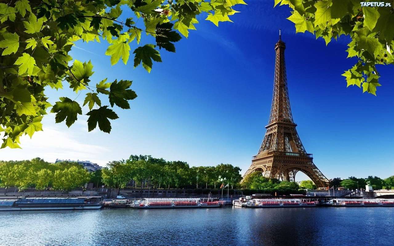 Париж-картина онлайн-пазл