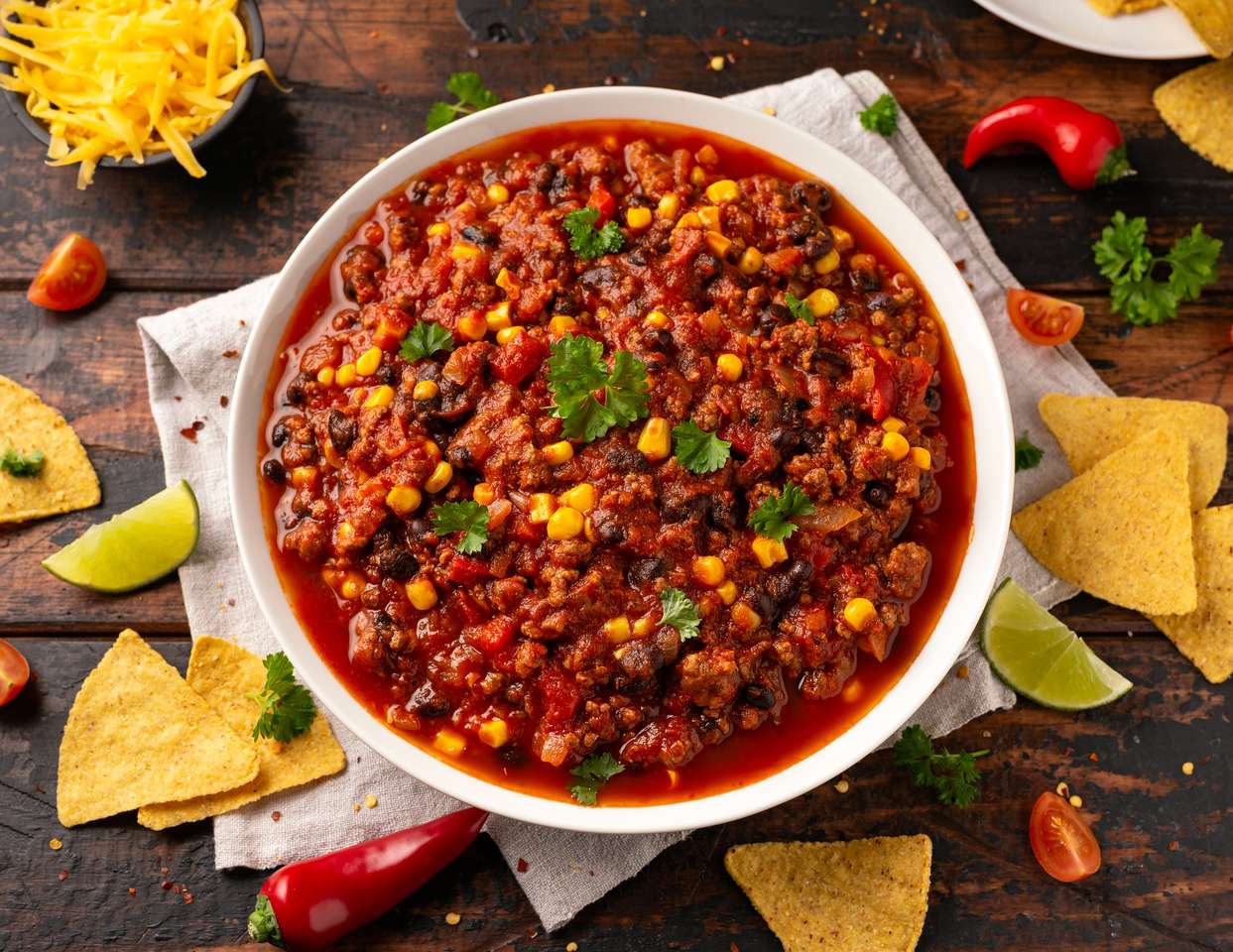 Chili con Carne Pussel online